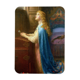 Magnet Flexible "Oubliez-moi pas" (l'huile sur la toile)