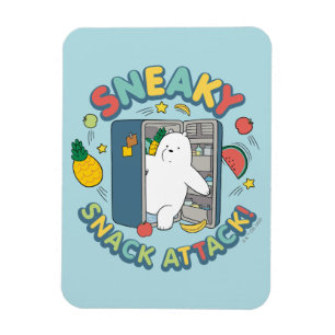 Magnet Flexible Ours De Glace - Attaque Snack Sneaky!