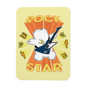 Magnet Flexible Ours de glace - Rock Star