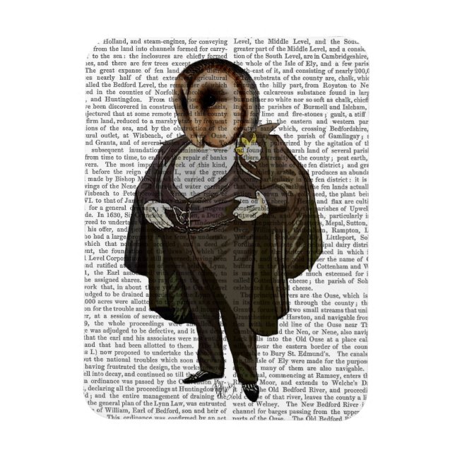 Magnet Flexible Owl à l'opéra (Vertical)