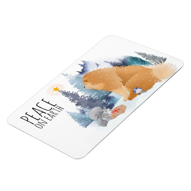 Magnet Flexible PACE Chow chien de vacances aimant photo (Côté Gauche)