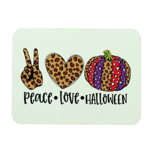 Magnet Flexible Paix - Amour - Halloween