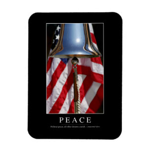 Magnet Flexible Paix : Citation 1 Inspirationnelle