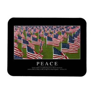 Magnet Flexible Paix : Citation Inspirationnelle 2