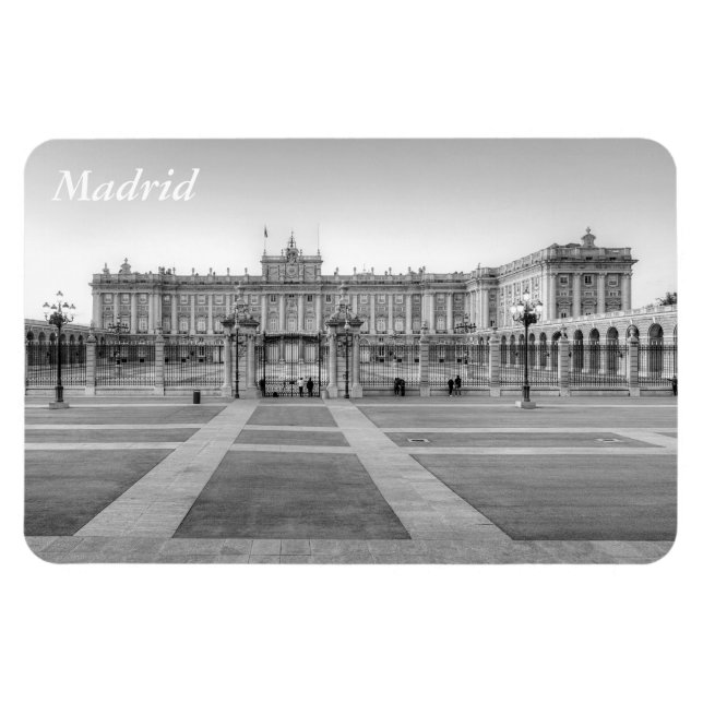 Magnet Flexible Palais royal de Madrid (Horizontal)