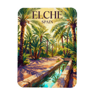 Magnet Flexible Palmeral d'Elche Espagne