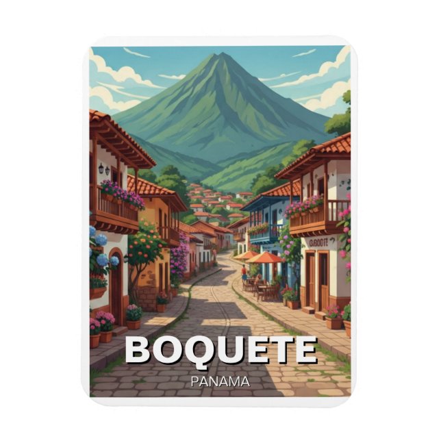 Magnet Flexible Panama Boquete Travel (Vertical)
