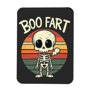 Magnet Flexible Panier Funny Éffrayant Pastel Ghost Goth Retro