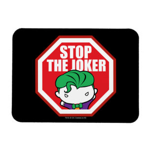 Magnet Flexible Panneau Chibi "Stop The Joker"