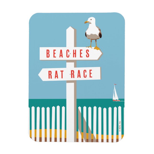 Magnet Flexible Panneau de plage (Vertical)