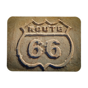 Magnet Flexible Panneau historique de la route 66, Arizona