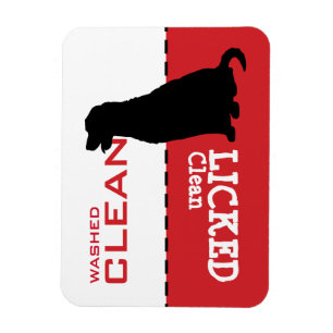 Magnet Flexible Panneau magnétique du lave-vaisselle Golden Retrie
