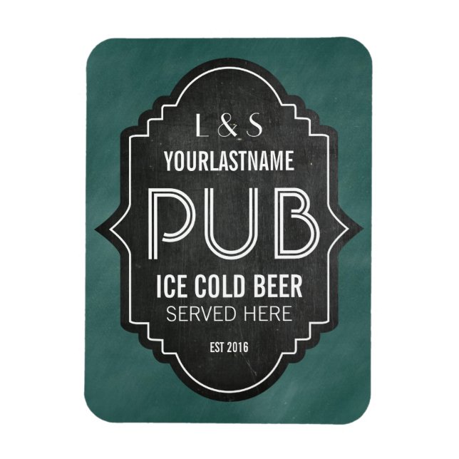 Magnet Flexible Panneau personnalisé du pub du tableau de bord (Vertical)