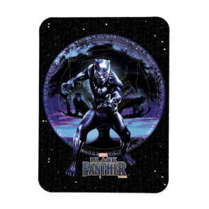 Magnet Flexible Panthère noire   Panthers noirs dans l'arbre Wawa