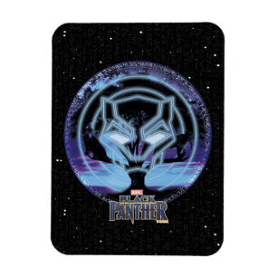Magnet Flexible Panthère noire   Symbole panthère et arbre de Wawa