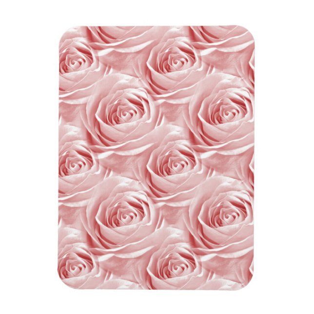 Magnet Flexible Papier peint rose Motif (Vertical)