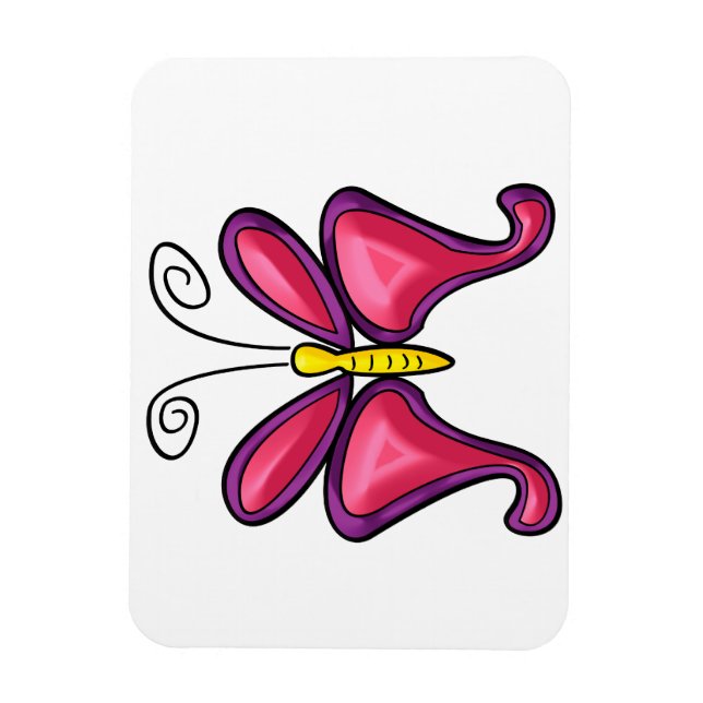 Magnet Flexible papillon (Vertical)