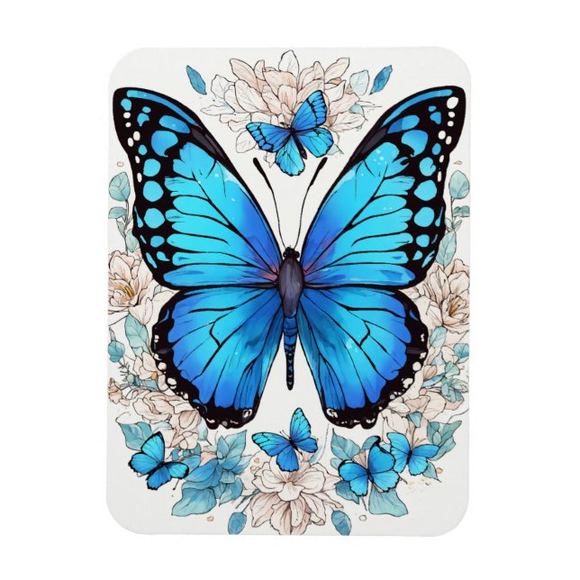 Magnet Flexible papillon du selve (Vertical)