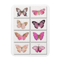 papillon rose