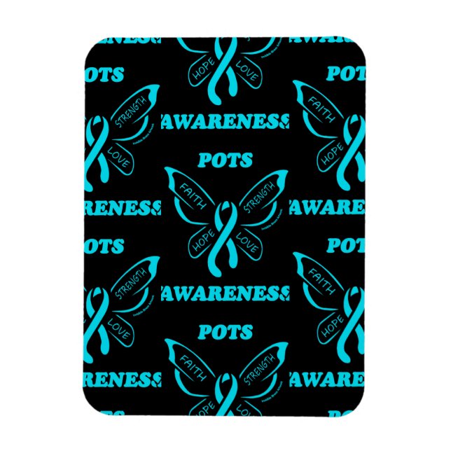 Magnet Flexible Papillon/sensibilisation...POTS (Vertical)
