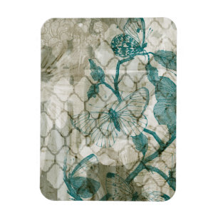 Magnet Flexible Papillons d'arabesque VI