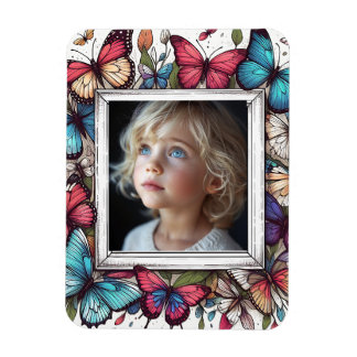 Magnet Flexible Papillons modifiables Cadre photo