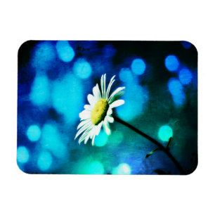 Magnet Flexible Pâquerette en lumières bleues et vertes