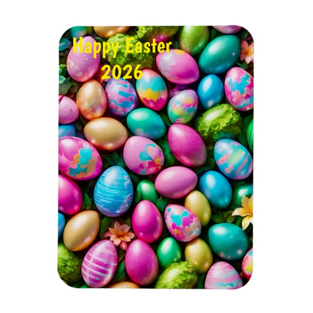 Magnet Flexible PÂQUES ~ Aimant Photo Flexible (Vertical)