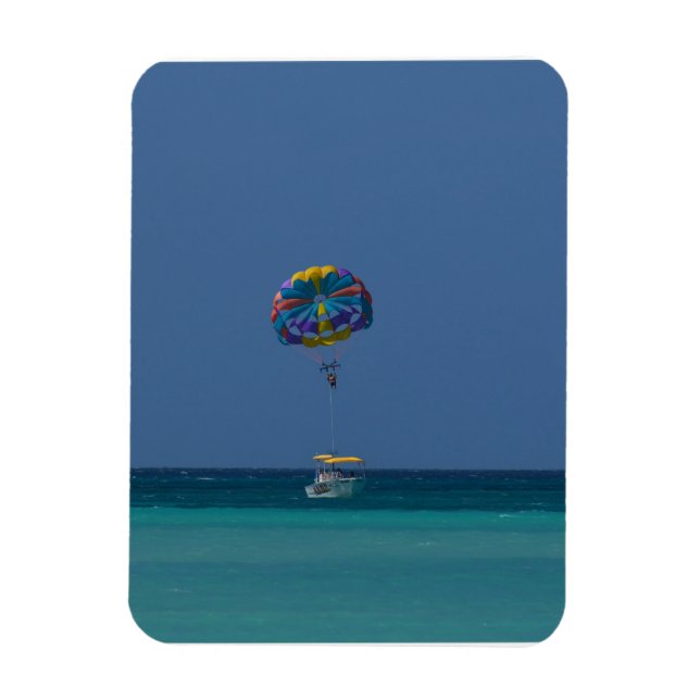 Magnet Flexible Parachute ascensionnel coloré (Vertical)