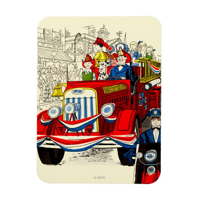 Magnet Flexible Parade du 4 juillet (Vertical)