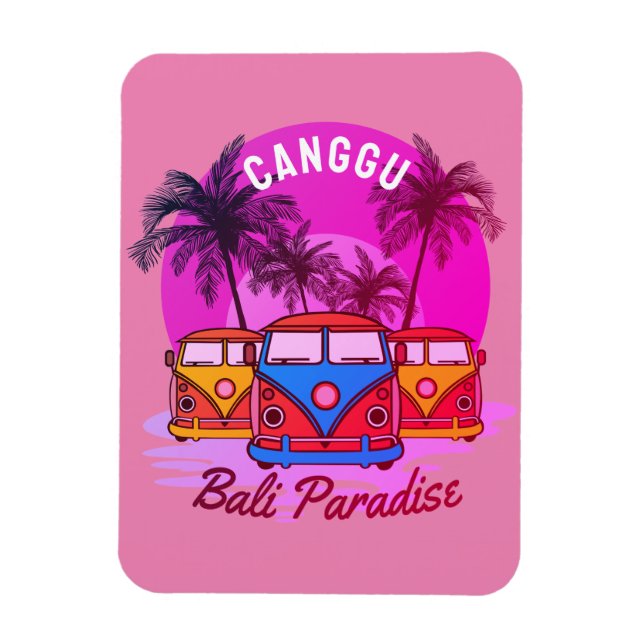 Magnet Flexible paradis de canggu bali (Vertical)