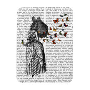 Magnet Flexible Parasol lapin et papillon 2