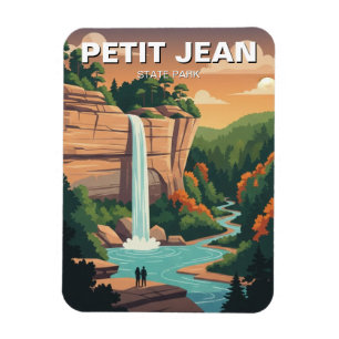 Magnet Flexible Parc d'État Petit Jean Arkansas Travel