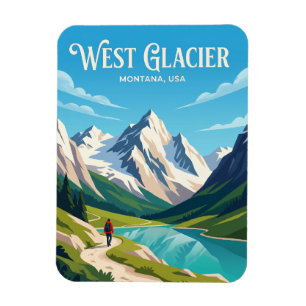 Magnet Flexible Parc national de Glacier USA