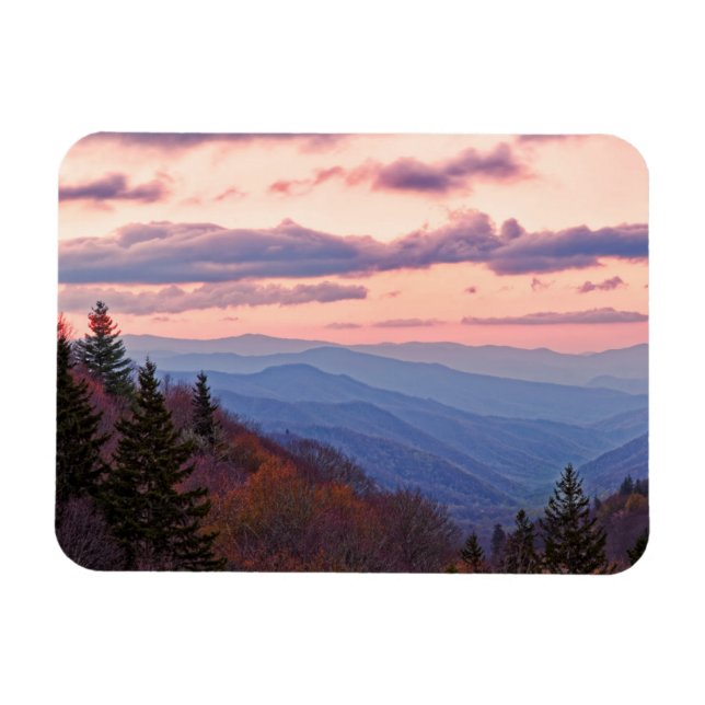 Magnet Flexible Parc national de Great Smoky Mountain (Horizontal)