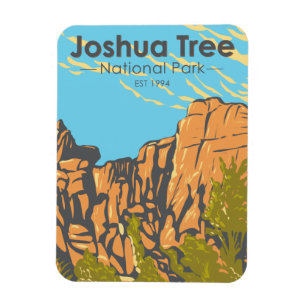 Magnet Flexible Parc national de Joshua Tree Le Grand Burrito