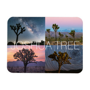 Magnet Flexible Parc national de Joshua Tree Sunset Night Paysage