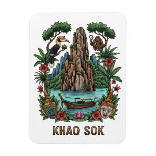 Magnet Flexible Parc national de Khao Sok Thaïlande