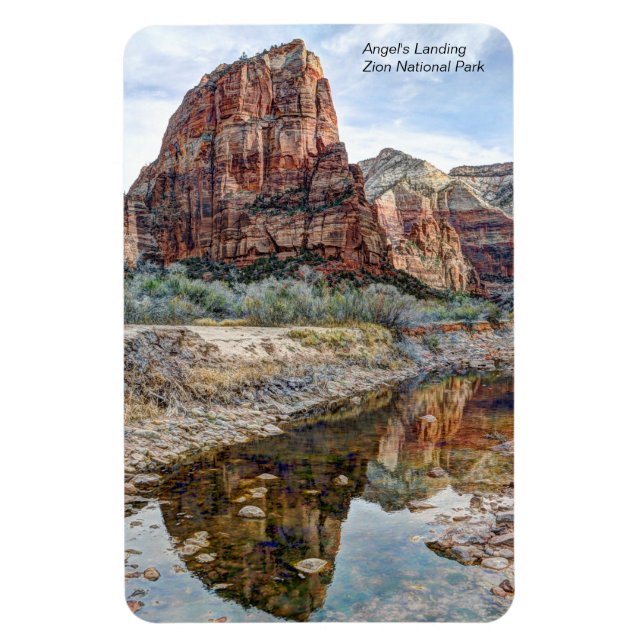Magnet Flexible Parc national de la zone d'atterrissage d'Angel (Vertical)