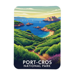 Magnet Flexible Parc national de Port-Cros France Voyage