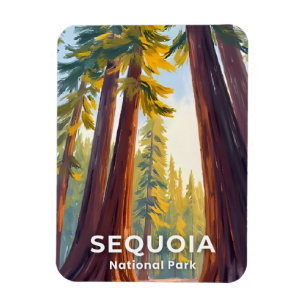 Magnet Flexible Parc national de Sequoia   Voyage en Californie