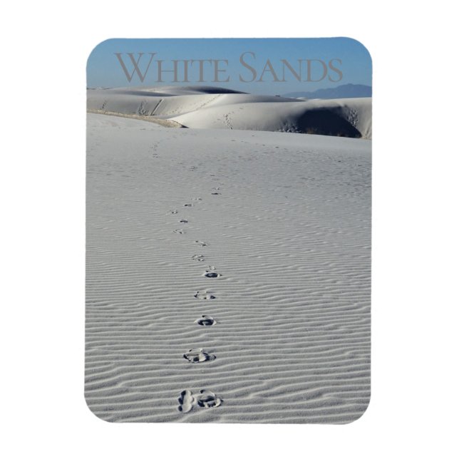 Magnet Flexible Parc national de White Sands Nouveau Mexique (Vertical)