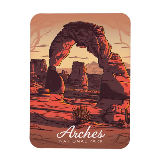 Magnet Flexible Parc national des Arches Sandstone (Vertical)