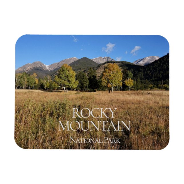 Magnet Flexible Parc national des Rocheuses (Horizontal)