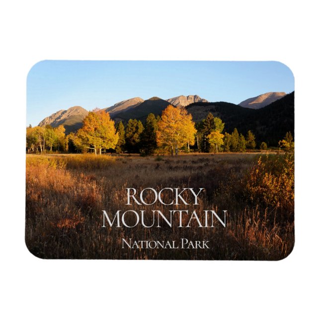 Magnet Flexible Parc national des Rocheuses (Horizontal)