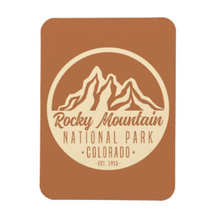 Magnet Flexible Parc national des Rocheuses Colorado