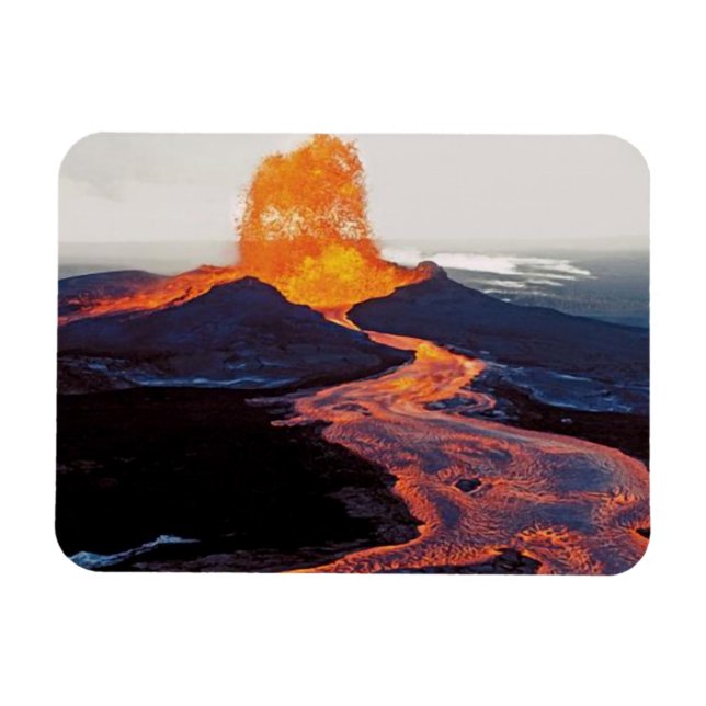 Magnet Flexible Parc national des volcans d'Hawaii (Horizontal)