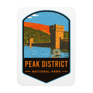 Magnet Flexible Parc national du district de Peak