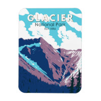 Parc national du Glacier Canada Tourisme Vintage