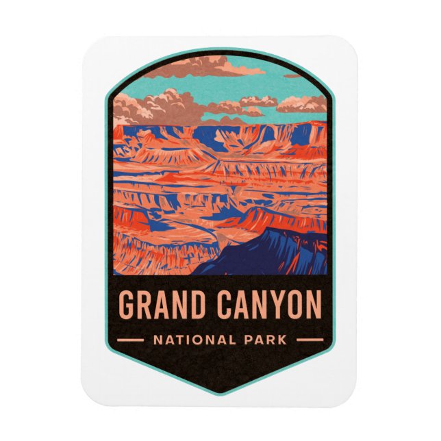 Magnet Flexible Parc national du Grand Canyon (Vertical)